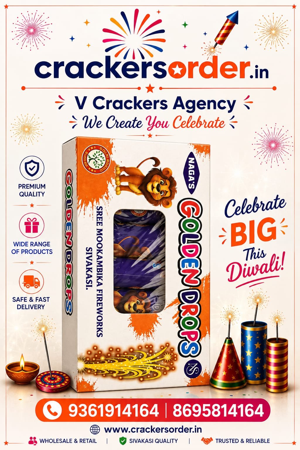 Golden Drops (5 Pc)